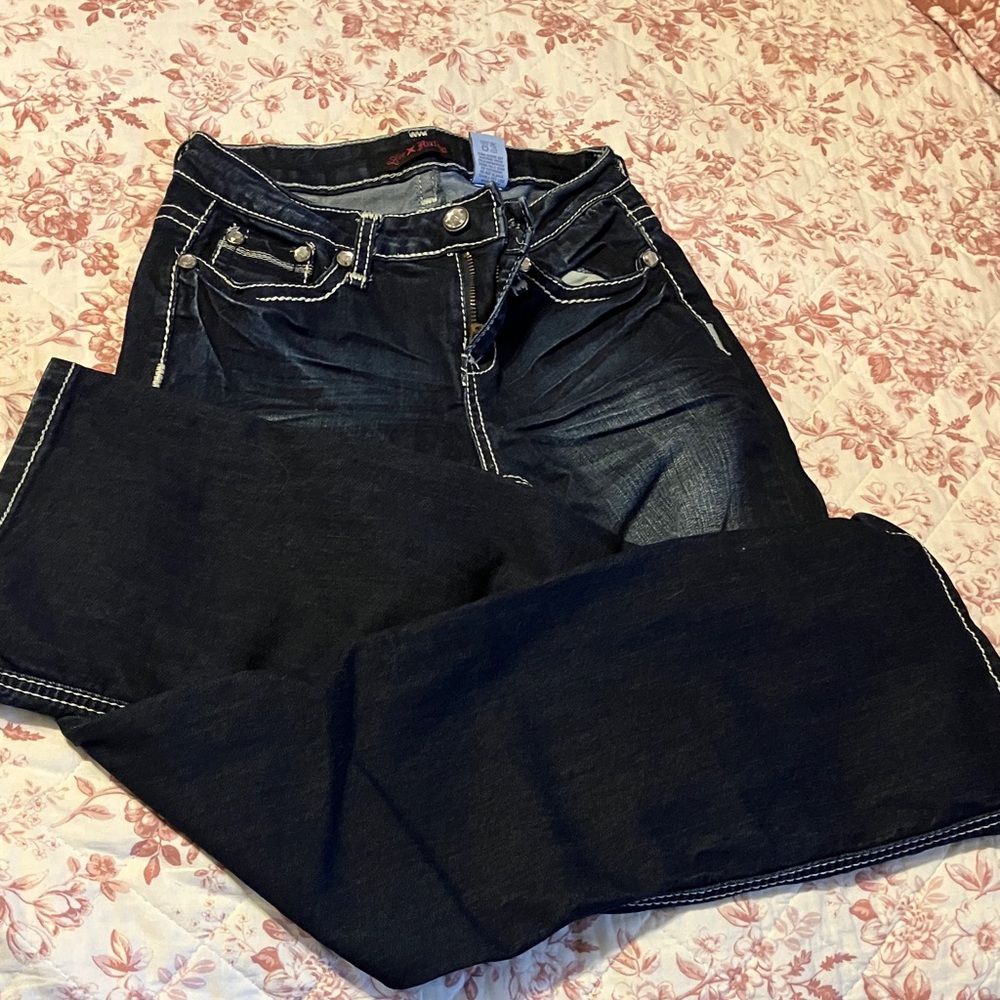Love Nation Dark Indigo Boot Cut Jeans